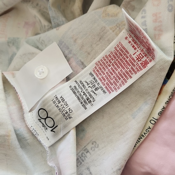 Disney Parks Disney 100 Era Collection Retro Vintage Collared Tunic Dress small - Picture 6 of 10